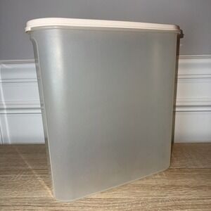 Tupperware 2239B-2 5L Modular Mates Storage Beige Lid EUC